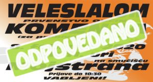 ODPOVED OBČINSKEGA PRVENSTVA V VELESLALOMU